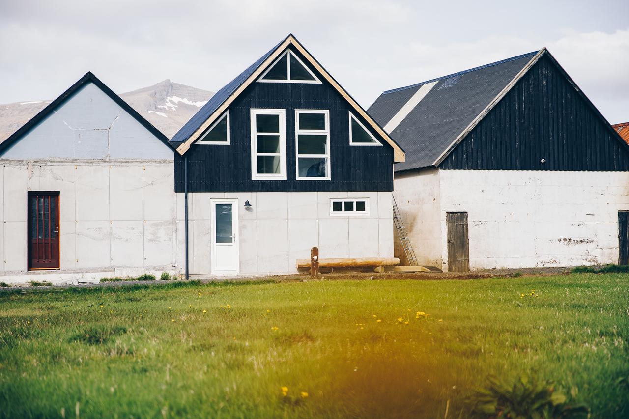 Boat House In Hosvik Apartment Exterior foto
